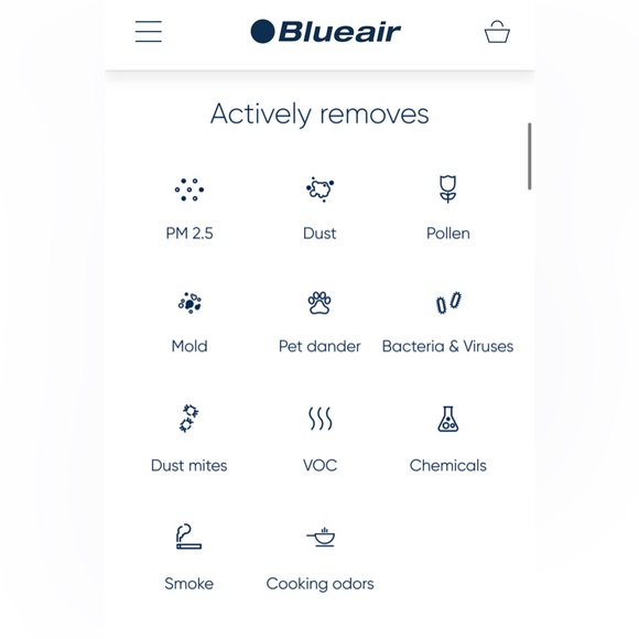 NOT FOR SALE Blueair 680i Series Purifier. Original Box. Brand New. Never Used. - Picture 4 of 12